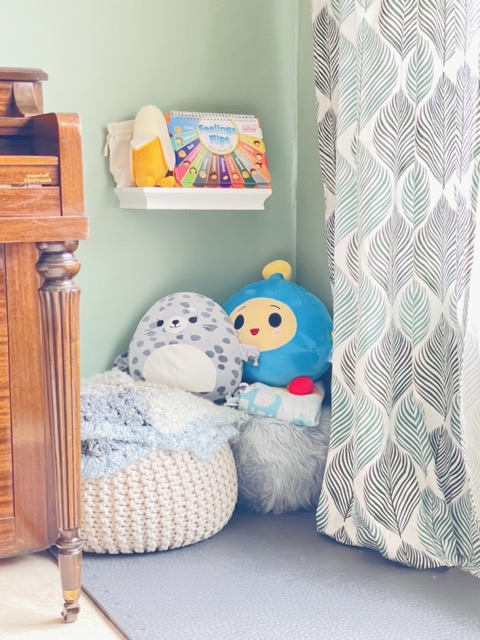 Playroom cozy corner