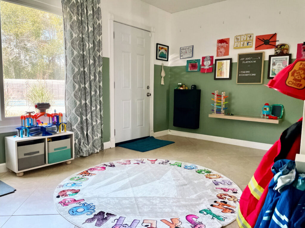 Playroom refresh and decoration