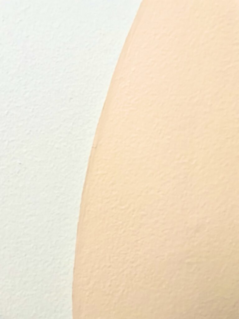 bright Paint line after using caulk