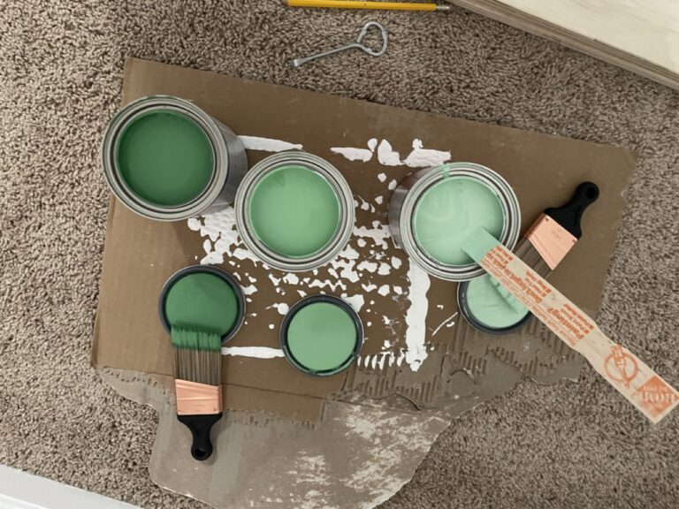 paint color for wall mural