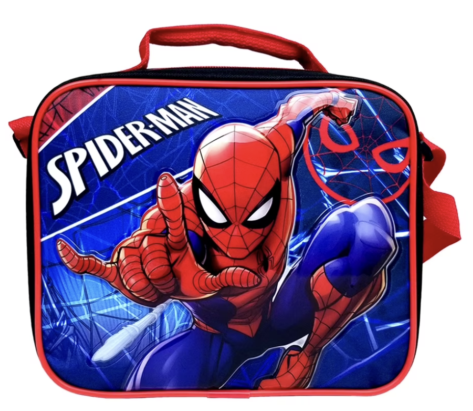 Spiderman Lunchbox design for kids. 